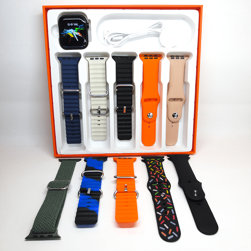 Smartwatch  WS - X100 Plus / 10 Pulseiras