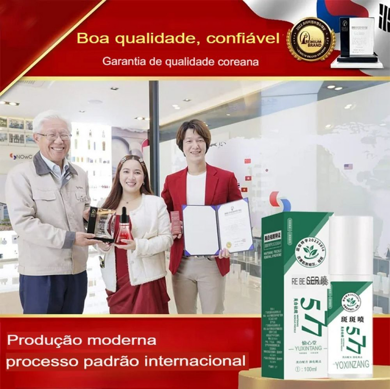 577-Spray Remove manchas de SOL, IDADE E MELASMA! 50% DE DESCONTO + FRETE GRÁTIS!