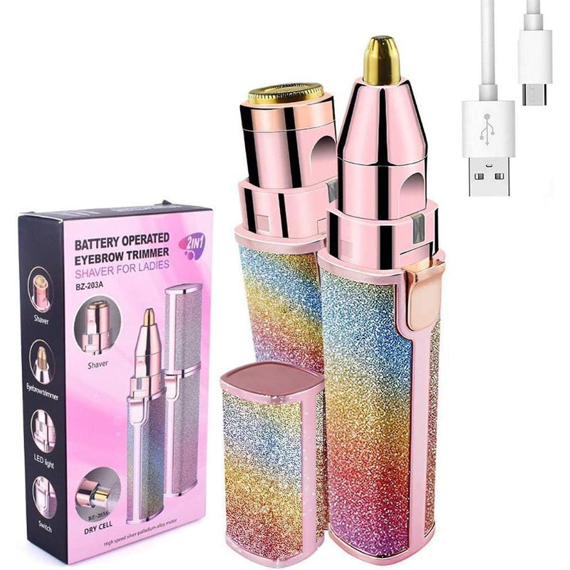 Depilador 2 em 1 - LUX Rainbow